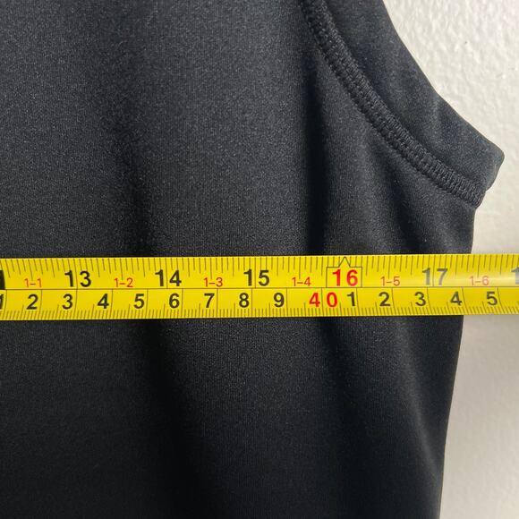 Athleta Mini Black Dress Women Size L - Picture 4 of 6